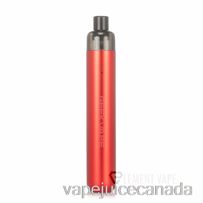 Vape Canada Geek Vape WENAX SC Starter Kit Devil Red